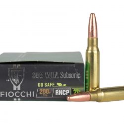 Fiocchi 308Cal WIN Subsonic 200g FMG RNCP