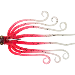 Savage 3D Octopus 120gm 16cm Pink Glow