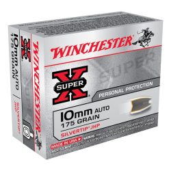 Winchester SuperX 10mm  Silvertip HP 175gr Auto