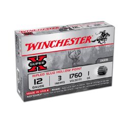 Winchester SuperX 12G r/slug 3″ 28gm 1760fps (5)