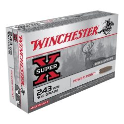 Winchester SuperX .243Win 100gr PP (Pkt 20)