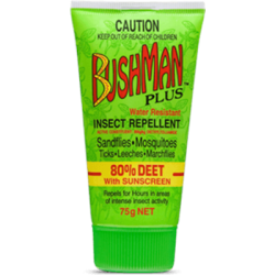 Bushman + 80% Deet Dry Gel 75g
