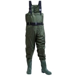 Chest Wader Olive Cleat Sole