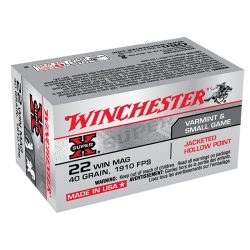 Winchester SuperX 22 Win Mag Brick