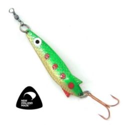 Kilwell Toby Green Gold Triple Hook Lure