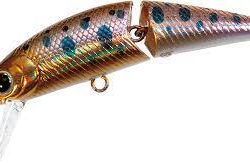 Dr Minnow Jointed Bn Blue Spot Was $21.50