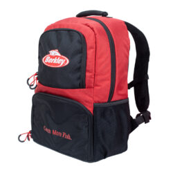 Berkley Backpack with 4 Tackle Boxes Red/Blk