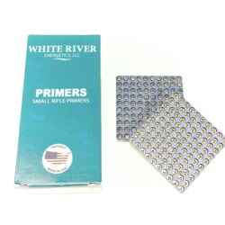 TRAY Small Rifle Primers 100 White River Energetics