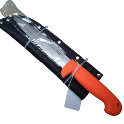7in Sticking Knife / Sheath Orange Handle