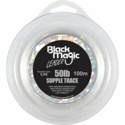 Black Magic Leader 40lb Supple Trace Various