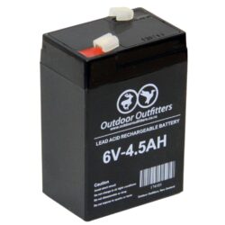 6V Battery 4.5AH Rechargeable