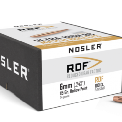 Nosler 6mm 115gr HPBT RDF (100)
