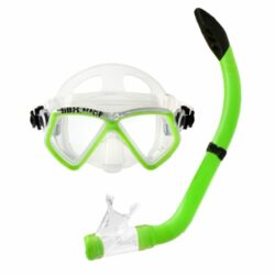 Pro-Dive Kids Mask Snorkle  Green