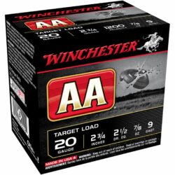 Winchester AA Target 20G 9 1200fps 24gm