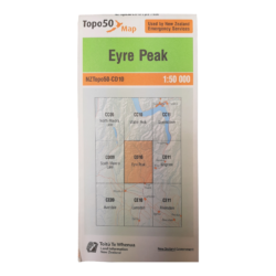 CD10 Eyre Peak Map