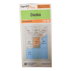 CG14 Owaka Map