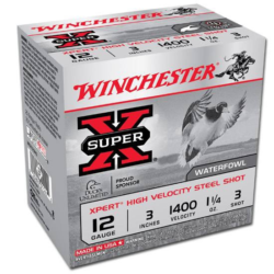 Winchester 12G SuperX 3″ 36g #3  WEX123H3