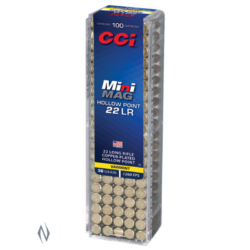 CCi .22LR Mini-Mag 36gr CPHP 100Pkt