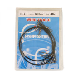 Fish Fighter Wire Trace 3 500mm 40lb